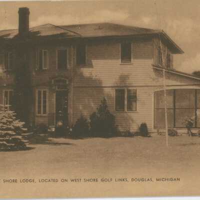 West Shore Lodge Postcard
