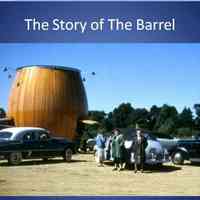          Hello, I’m Chris Yoder, a member of the Barrel Committee, and I’m going to take a few minutes to tell you the history of our barrel and to show you some pictures.
   