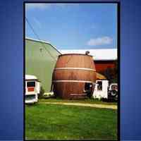          The “Friends of the Barrel” has a facebook page– currently with about 80 fans.
We can thank Ken Krayer for submitting this circa 1990 photo through the FACEBOOK Page.
We are still collecting photos and memories to build the history of the barrel. If you have any to add, please contact me.
Finally, let’s come forward 20 years to see what the barrel looks like today--
   