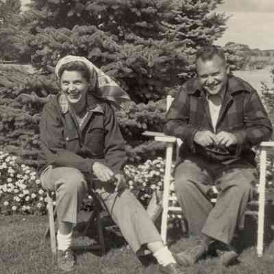 Charles and Lorna Mann photos and letters