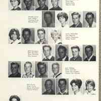          Compass 1964 Sophomores; Barbara Hemwall
Peter Ihle
Frank Kelly
Marvin Line
Harold Lloyd
Pam Miller
Thomas Peck
Donald Peel
Anita Schaeffer
Ken Showers
Carter Simonson
Marty Smith
Bill Strampel
Bob Streicher
Rick Sweeker
Don Switzer
Jim Tiffany
Mike Van Dis
Terri Van Wieren
Vance Van Wieren
Don Wicks
Mark Wicks
Sherry Wieland
Cheryl Wilcox
Roberta Wilson
   