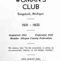          Program 1931-1932
   