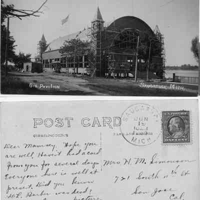 Pavilion under way 1909.jpg 2.4MB