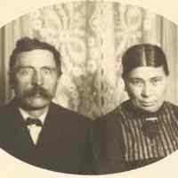          Robert and Justina Muche.jpg 192KB; Robert Gottlieb Muche 1852-1930 and Justina (Caminsky) Muche 1860-1931 of Hopkins, Michigan. Robert's mother Wilhelmina (Schumann) Herlan 1834-1898 was Andrew J. Schumann's sister.
   