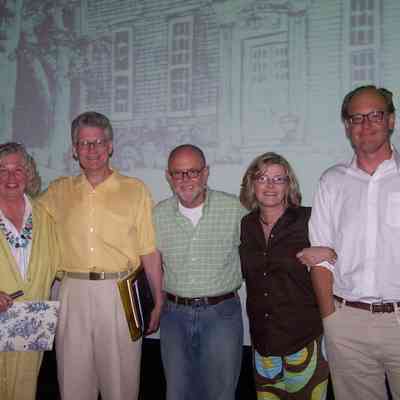 000_0353 2006Panel.jpg 851KB: Judy Anthrop, Jeff Wilcox, Bill Galligan, June Bowman, Nikolas Wilkens