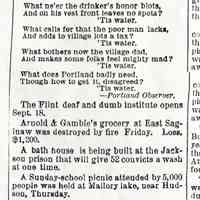          2. Detroit Evening News 08/31/1889: 