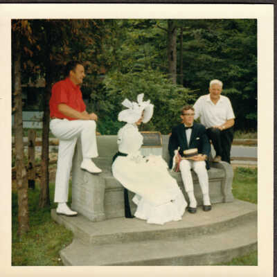 L to R: RJ, Diane, Erik and RE Peterson
