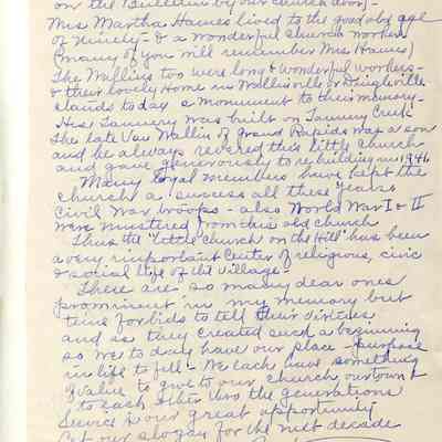 Diaz0398CongregationalChurch-90thAnniversary_2_.jpg 1.2MB: Notes for 1 Oct 1950 speech "Early Church Days" by May Heath, page 3