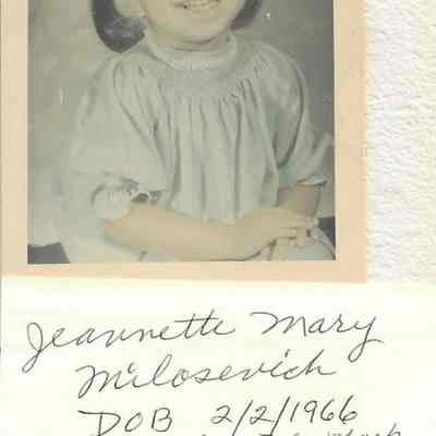 Jannette Mary Milosevich