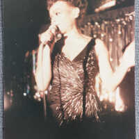 Eartha Kitt performing at the Douglas Dunes