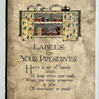 Labels for your Preserves booklet