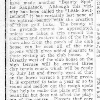cr1927052701NewGolfCourseOpens.jpg 65KB: now known as Clearbrook