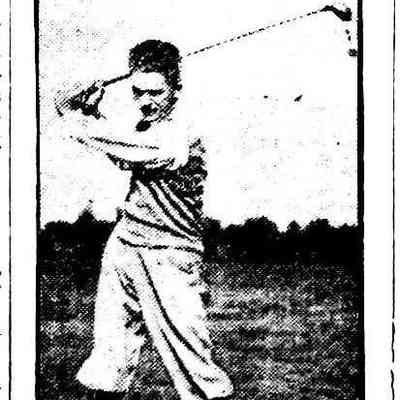 cr1930072508GlenShoresGolfCourse.jpg 72KB: Archie Beck at Glenn Shores Golf Club, Clenn Chamberleen