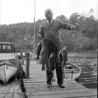 Bill Comey with fish