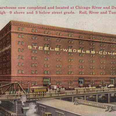 Steele-Wedeles Company, 312-22 N Dearborn St., Chicago, IL [River North]: https://www.madeinchicagomuseum.com/single-post/steele-wedeles/