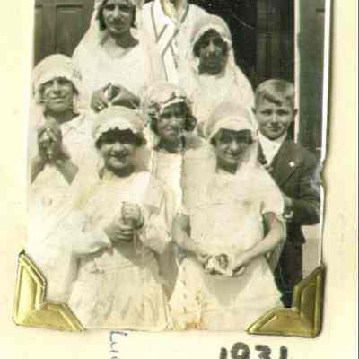Fr Harity, Lucille Biller Michael 1931 311KB