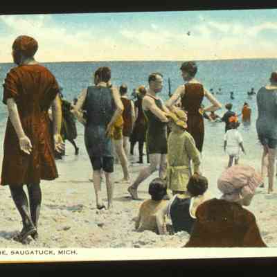 BeachPeopleca1920.jpg 1.8MB: Beach Scene - colorized postcard of pre-Oval Beach bathers