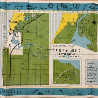 Saugatuck Township map