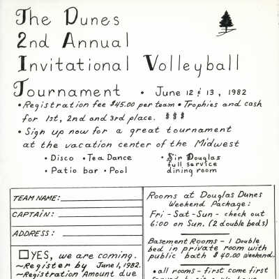 The Dunes 2nd Annual Invitational Volleyball Tournament