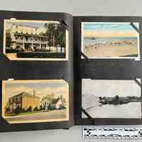          Hotel Butler, St. Peter's Church and Rectory, Bathing Beach at the Harbor, Goshorn Lake
   