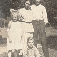          Parents Olive and Ira Koning and their children Erwin and Eleanor
   