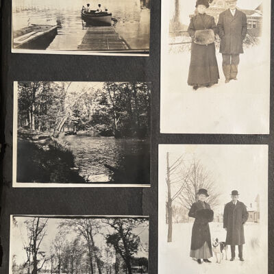 Upper left, likely the North American. Upper right, likely Mary and John Koning