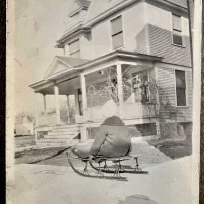 Likely outside John Koning home at 447 Butler St.