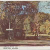          Autumn at the Ferry Postcard
   