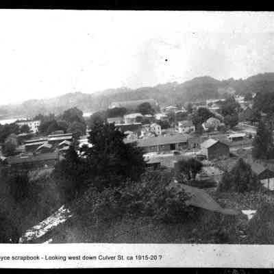 Looking west down Culver St. ca 1915