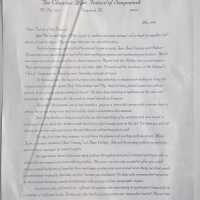 Letter from the Chamber Music Festival Board