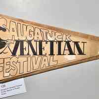 Venetian Festival Pennant production art