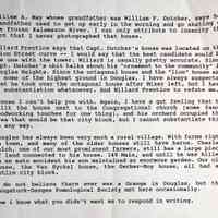          Notes by Kit Lane page 4 (some pages seem to be missing)
   