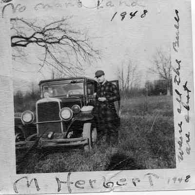 9-1-109B M. Herbert.jpg 412MB: No mans land 1948 when all the balls are shot M. Herbert