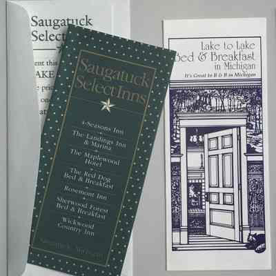 brochures from lodging associations