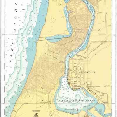 Saugatuck Harbor 1919