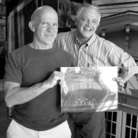          1.im and Ken book 027.jpg 601KB; …start with a new book on Saugatuck-Douglas area buildings by author James Schmiechen and book designer Ken Carls—with over 300 photos by Vickie Stull and Bill Werme.
   