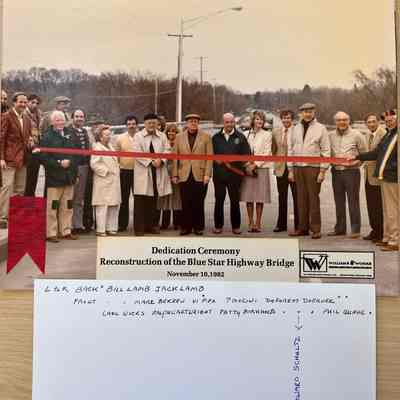 L to R Back - Bill Lamb, Jack Lamb; Front - Mark Bekken, Vi Fox, ? Mocini, DeForest Doerner, Carl Wicks, Ralph Cartwright, Patty Birkholz, Howard Schultz Phill Quade