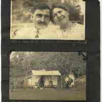          Mr & Mrs H. A. Morris - 1915 Saugatuck, tent camping 1911; from the CD folder 