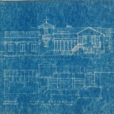 Studio Residence blueprint (possible Hoerman)