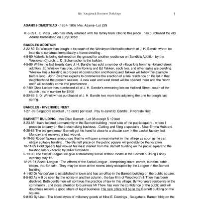 Saugatuck Business Buildings.pdf 287KB: Original document OCR scanned by James T. Faasen, May 2024
