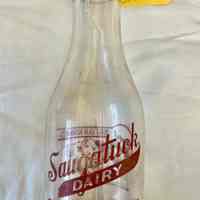          Saugatuck Dairy Bottle, Qt. picture number 1
   