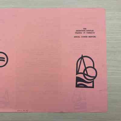 Chamber of Commerce 1987 program