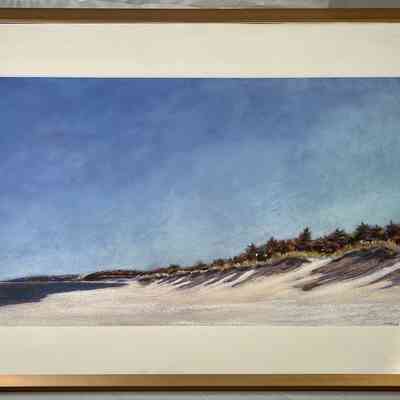 Dunes Along Shoreline