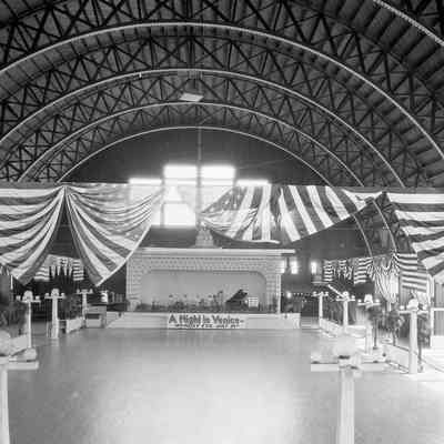 pa103 Pavilion interior.jpg 3.9MB - RJ and Diane Peterson collection: A Night in Venice, Monday, July 26th. Two step, waltz, fox trot. American flags