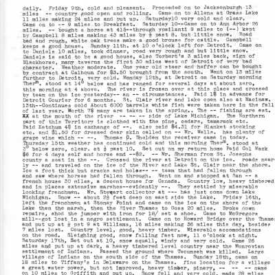 typed version of Oshea Wilder's diary: part 5 of 6