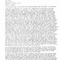          Marmon1.jpg 941KB part 1; Undated letter to Lee Marmon from Charles Mann about Mann's childhood in Virginia, his father and early work experiences. Mr. Ryan is Thomas Fortune Ryan 1851-1928, an ultra-wealthy, Virginia-born financier who maintained the Oak Ridge Estate and Farm in Nelson County, Virginia
   