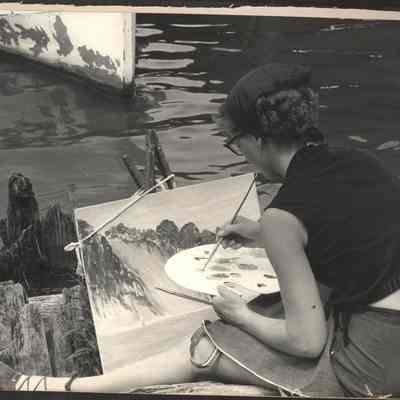 LakeMac1960.jpg 641KB: Mae Van Ark?