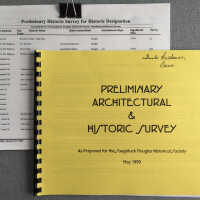          January (looseleaf) and May (yellow, spiralbound) reports
   