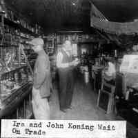          Inside Koning Hardward.jpg 480KB; Ira and John Koning Wait on Trade
   