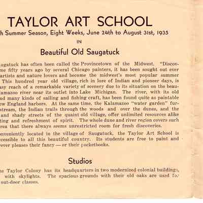 Taylor Art School Brochure 2.jpg 921KB: digital scan from 2021.72.02